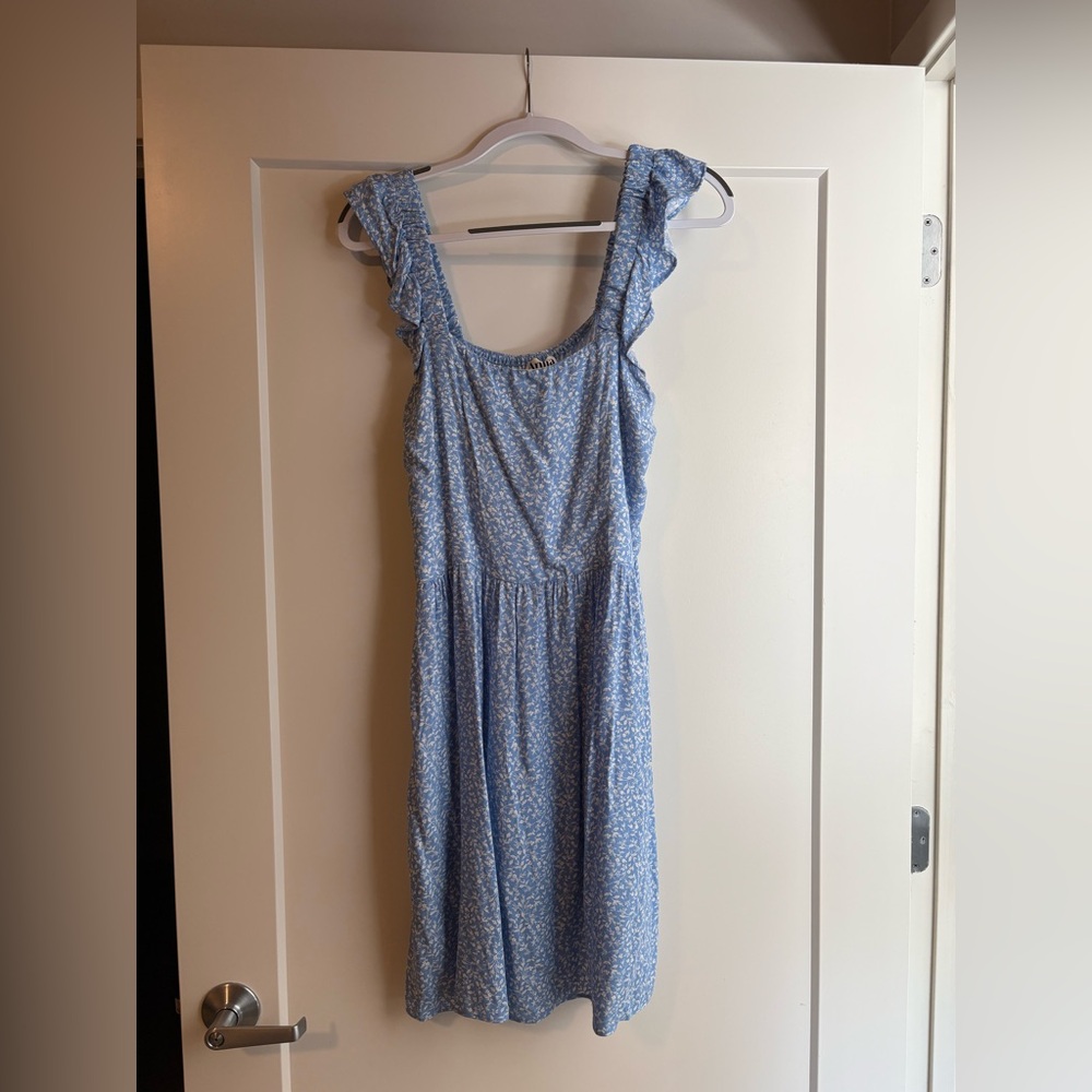 Arula Light Blue Floral Dress